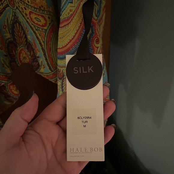 Hale Bob Beaded Silk Tunic and pant set. Medium, NWT ๐ฅ๐ด๐ - Picture 7 of 15